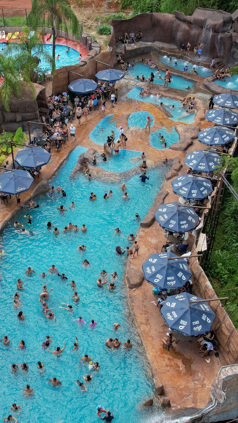 Vista da piscina