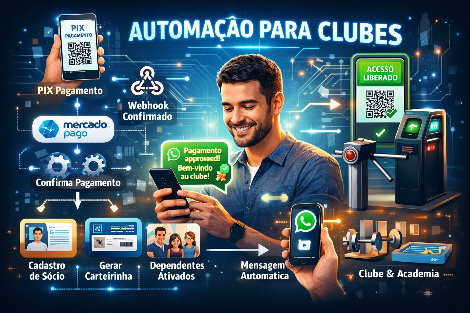 Ilustração de tecnologia
